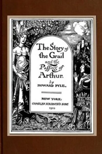 Обложка книги "История Грааля и кончина Артура"