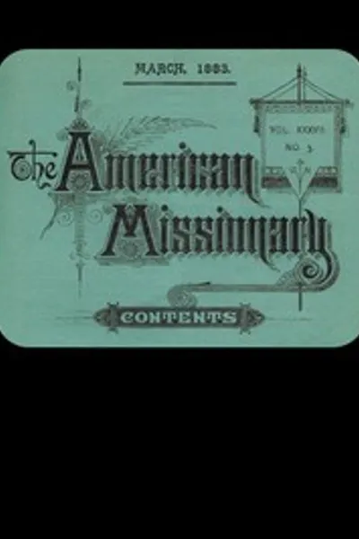 Обложка книги "Американский миссионер — Том 37, № 3, март 1883"