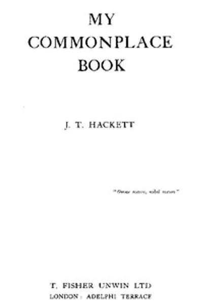 Обложка книги "Моя записная книжка"