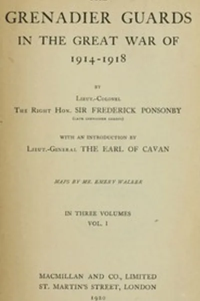 Обложка книги "Гренадерские гвардейцы в Великой войне 1914-1918 гг. Том 1 из 3"