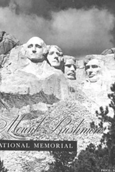 Обложка книги "Мемориал национального монумента Маунт-Рашмор: Памятник, посвященный зарождению, сохранению и развитию великой американской республики"
