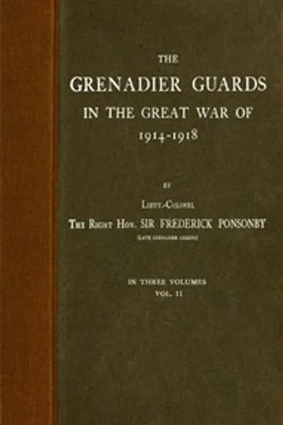 Обложка книги "Гренадерская гвардия в Великой войне 1914-1918 гг., т. 2 из 3"