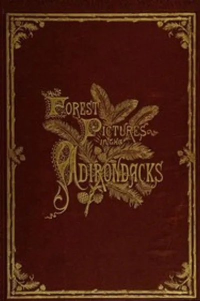 Обложка книги "Лесные картины в Адирондаках"