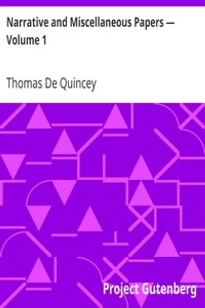 Обложка книги "Опиумный едок и другие эссе"