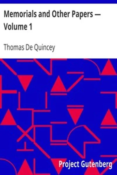 Обложка книги "Мемуары и другие статьи — Том 1"