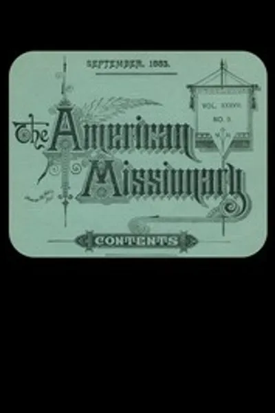 Обложка книги "Американский миссионер — Том 37, № 9, сентябрь 1883"