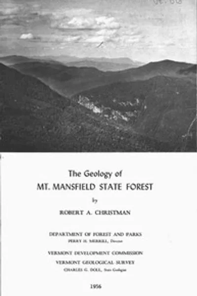Обложка книги "Геология Государственного леса горы Мансфилд"
