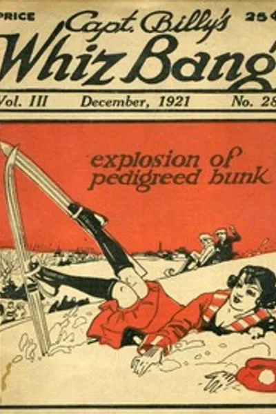 Обложка книги "Капитан Билли. Взрывной Ум, Том 3, № 28, Декабрь 1921: Журнал Американского Остроумия, Юмора и Философии"