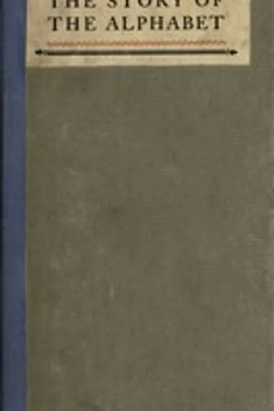 Обложка книги "История алфавита"