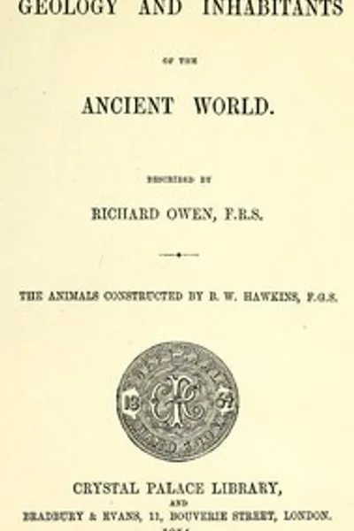 Обложка книги "Геология и обитатели древнего мира"