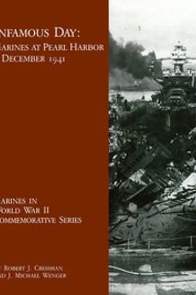 Обложка книги "Позорный день: Морпехи в Перл-Харборе, 7 декабря 1941 года"