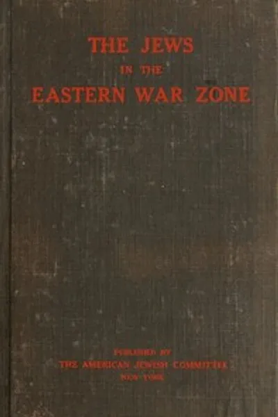 Обложка книги "Евреи в Восточной военной зоне"