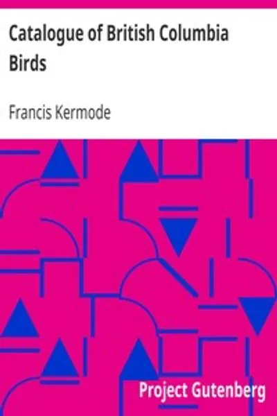 Обложка книги "Каталог птиц Британской Колумбии"