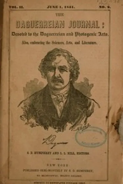 Обложка книги "Журнал Дагерра, Том II, № 2, 1 июня 1851 г."