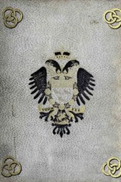 Обложка книги "Биографический каталог портретов в Пэншангере, резиденции графа Ковера, К.Г."