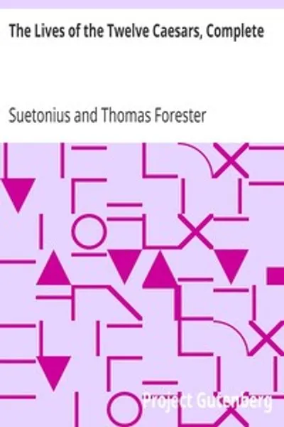 Обложка книги "Жизнь двенадцати цезарей, полная версия"