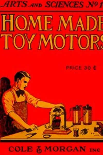 Обложка книги "Самодельные игрушечные моторы: практическое руководство с подробными инструкциями по созданию простых, но рабочих электромоторов"