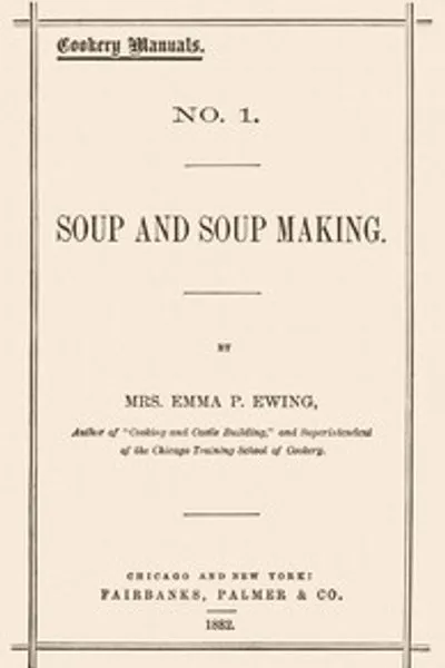Обложка книги "Супы и приготовление супов"