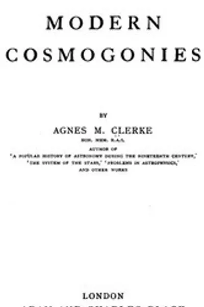Обложка книги "Современные космогонии"