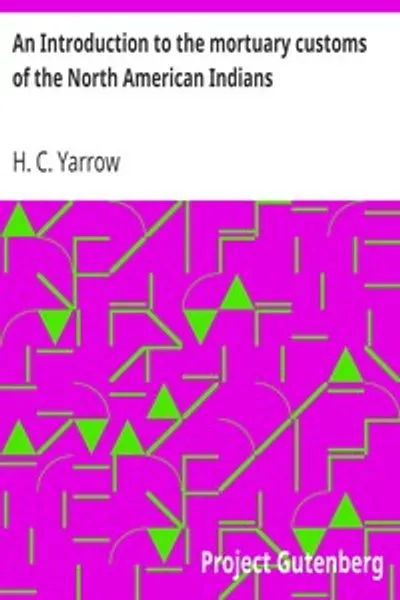Обложка книги "Введение в погребальные обычаи североамериканских индейцев"