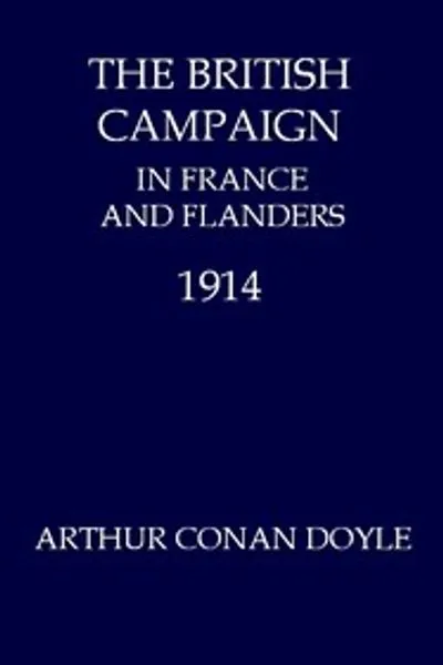 Обложка книги "Британская кампания во Франции и Фландрии, 1914"
