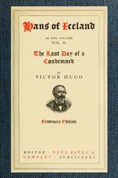 Обложка книги "Ганс из Исландии. Последний день осужденного"