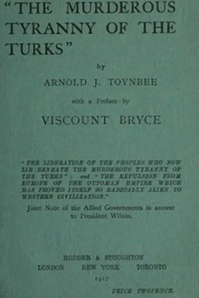 Обложка книги "Убийственная тирания турок"