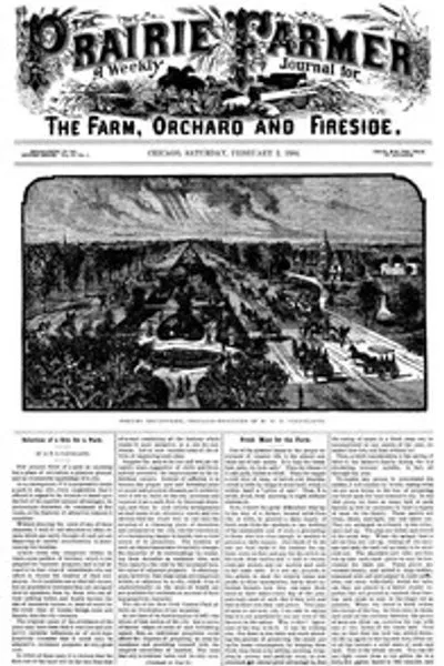Обложка книги "Prairie Farmer, Том 56: № 5, 2 февраля 1884 г.: Еженедельный журнал для фермеров, садоводов и домашнего хозяйства"