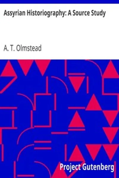 Обложка книги "Ассирийская историография: Источниковедческое исследование"