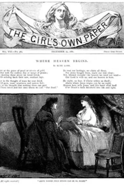 Обложка книги "Девочий собственный журнал, Том VIII, № 365, 25 декабря 1886"
