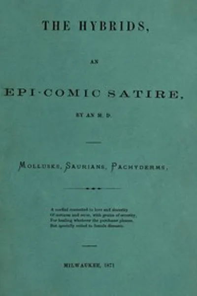 Обложка книги "Гибриды. Эпи-комическая сатира"