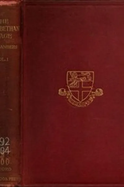 Обложка книги "Элизабетинская сцена. Том 1"