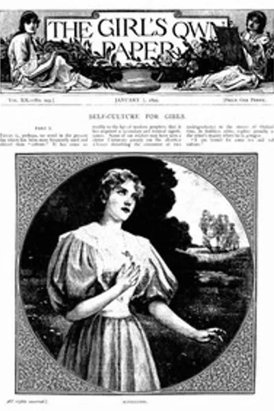 Обложка книги "Девоческое собственное издание, Том XX, № 993, 7 января 1899"