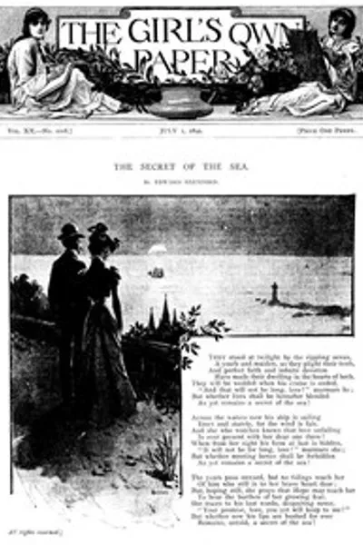 Обложка книги "Девоческий собственный журнал, Том XX, № 1018, июль 1899"