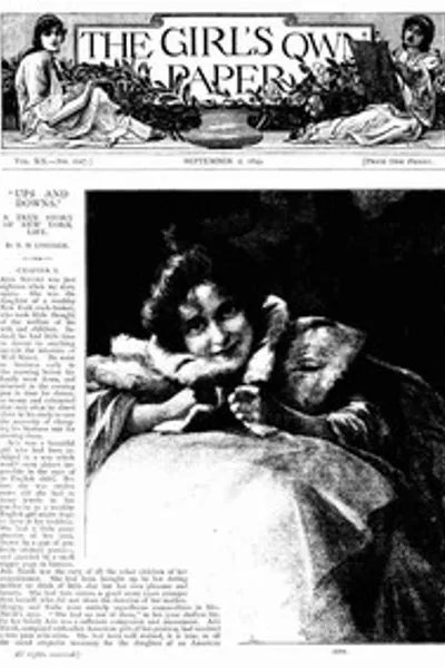 Обложка книги "Девочий собственный журнал, Том XX, № 1027, 2 сентября 1899"