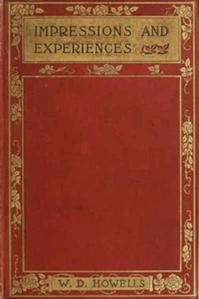 Обложка книги "Впечатления и переживания"