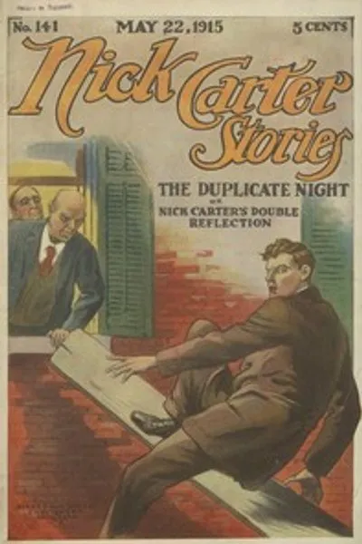 Обложка книги "Истории Ника Картера № 141, 22 мая 1915: Двойная ночь"