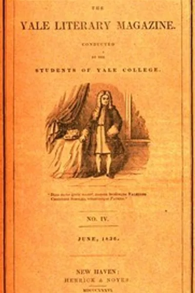 Обложка книги "Йельский литературный журнал (Том I, № 4, июнь 1836)"