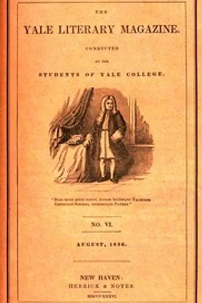 Обложка книги "Йельский литературный журнал (Том I, № 6, август 1836)"