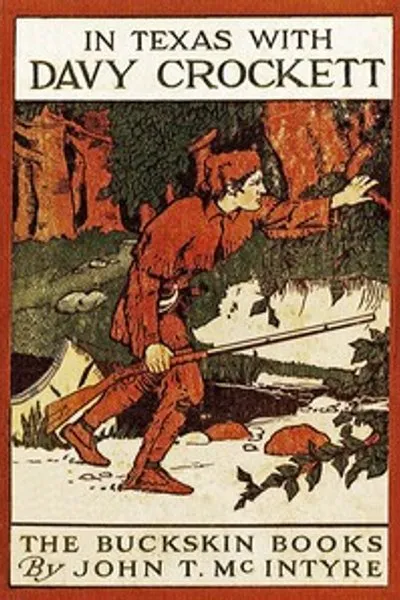 Обложка книги "В Техасе с Дэви Крокеттом"