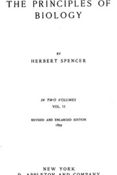 Обложка книги "Принципы биологии, том 2 (из 2)"