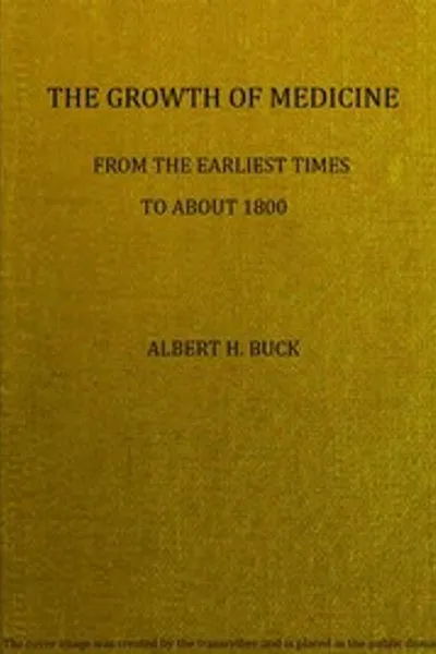 Обложка книги "Развитие медицины с древнейших времен до 1800 года"