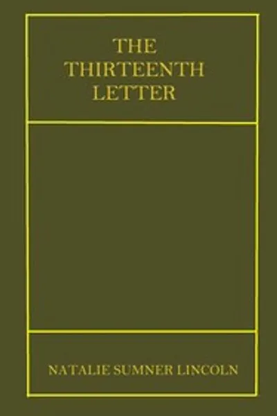 Обложка книги "Тринадцатая буква"