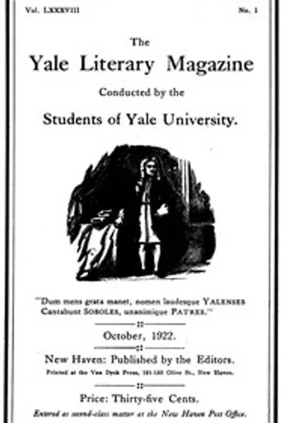 Обложка книги "Йельский литературный журнал (Том LXXXVIII, № 1, октябрь 1922)"