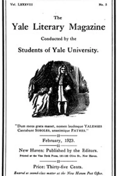 Обложка книги "Йельский литературный журнал (Том LXXXVIII, № 5, февраль 1923)"