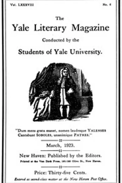 Обложка книги "Йельский литературный журнал (Том LXXXVIII, № 6, март 1923)"