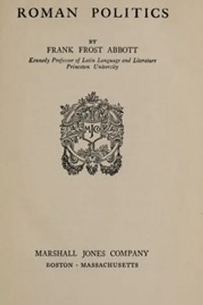 Обложка книги "Римская политика"