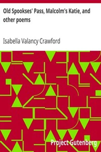 Обложка книги "Старая Пугачёвская тропа, Кейт Малькольма и другие стихотворения"