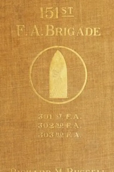 Обложка книги "151-я артиллерийская бригада"