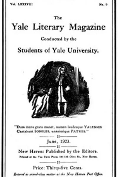 Обложка книги "Йельский литературный журнал (Том LXXXVIII, № 9, июнь 1923)"
